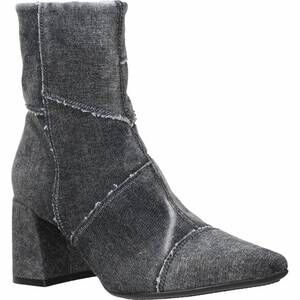 NEW LOVE RIO women's maron booties in denim black